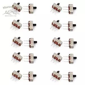 HiLetgo 20PCS SS-12D00 1P2T 토글 스위치 수직 슬라이드