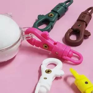 잠금고리 컬러 개고리 가방 부자재 핸드메이드 소품 제작