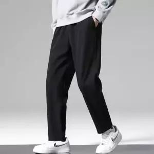 수면바지 남성 따뜻한 기모 안감 허리 밴딩 부드러운 팬츠 바지