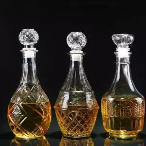 크리스탈 위스키병 유리 디켄터 술병 양주병 SX 2방울무늬500ML 장식 보관병 SX 2방울무늬500ML
