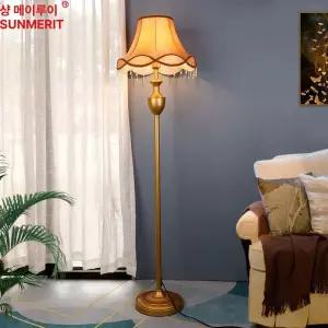 엔틱 장스탠드 빈티지 램프 조명 침실 거실