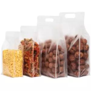 밀봉 투명 플락 PE 매트 진공지퍼백 10X20CM 팔각 1000PCS 투명 세로 팔각 봉투 쉰 개 10x20cm