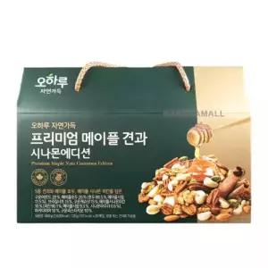 오하루 자연가득 프리미엄 메이플 견과 시나몬 에디션 20g x 20개입 400g 1개