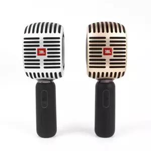 블루투스 마이크 노래방 무선 가수 골드 휴대용노래방세트 에코 규격 가정용 표준 KMC60