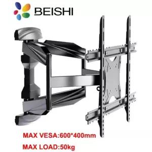 BEISHI TV 마운트 고정 40인치 적용 26 88LBS 200X200MM 스크린용 1 40인치 내 180도 회전 26 55인치