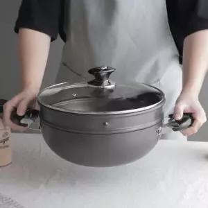 다용도 알루미늄 2단 찜솥 4size 찜솥 다용도찜기 찜통