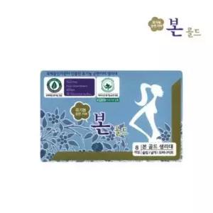 오버나이트 본 골드 생리대 8p
