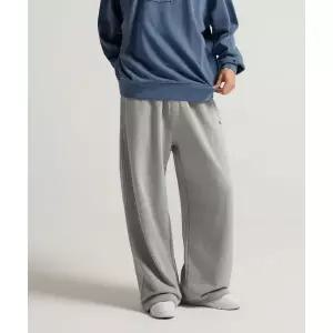 CHAMPION C로고 와이드핏 스웨트 팬츠 Grey 466129