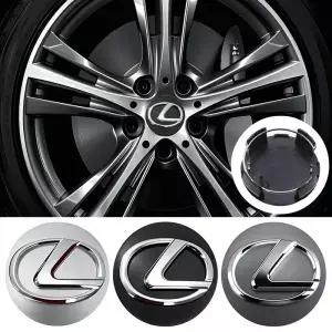 렉서스 F 스포츠 ES RX NX LS UX LM LX GX LC RZ IS CT GS RC HS SC TX LB 용 62MM 자동차 엠블럼 휠 센터