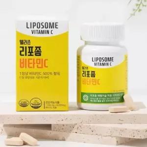 성인 항산화 비타민C 리포좀 여성 남성 비타민 영양제 60정