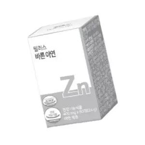 아연 성인 청소년 중학생 남성 남자 여자 여성 아연 영양제 60정