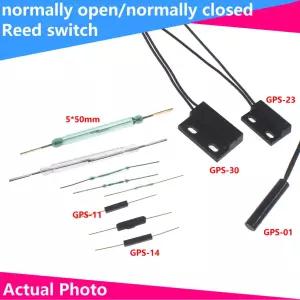 플라스틱 밀봉 리드 튜브 자기 제어 스위치 근접 2X14MM 3X20MM 4X28MM 5X50 GPS-01 GPS-11 GPS-23 GPS-30