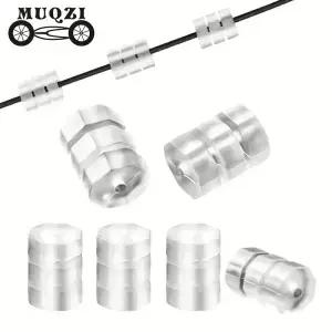 MUQZI 10PCS 브레이크 시프터 케이블 프로텍터 자전거 O링 MTB 도로 내부 와이어 보호