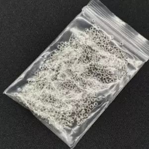 키링재료 비즈재료 공예부자재 비드팁 누름볼 실버 2.5mm