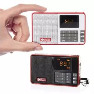 롯데핑키17 휴대용 FM라디오 SD카드 MP3 플레이어