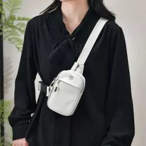 [하프클럽/]데일리 베이직 슬링백 보조 가방 미니 힙색 크로스백 남녀공용