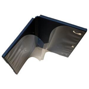 플라스틱 블랙 빈 CD 케이스 PP 용량 1-2 디스크 포장 DVD 보관 14cm
