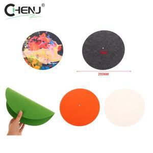 29.5cm 슬립 매트 LP 비닐 레코드 오디오 교체 용 턴테이블 플래터 느꼈습니다 DIY 액세서리 Audio