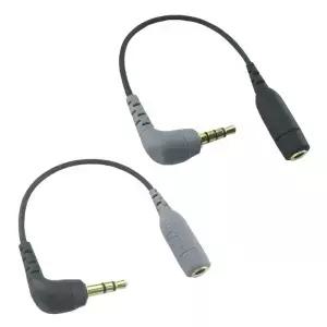 RODE SC3/SC4 M76A용 가용 3.5mm TRRSTRS 오디오 마이크 어댑터