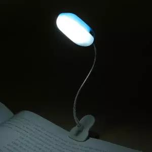 2구 LED 헤드캡 집게독서등 북라이트