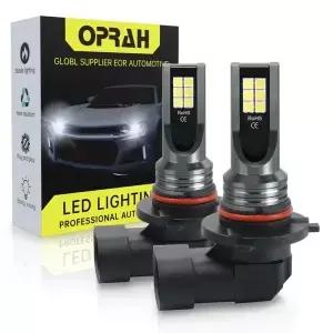 2PCS H8 H11 Led HB4 9006 9005 안개 조명 전구 3030 12SMD 6000K 흰색 자동차 운전 램프 자동 전면 빛 12V