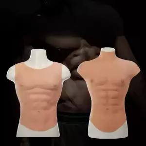 가짜 근육 조끼형 코스프레 복근 의류 특수분장