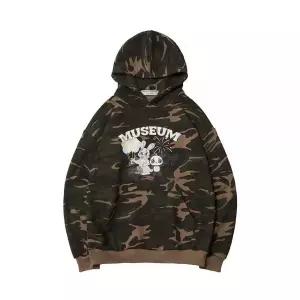 [정품] 더뮤지엄비지터 FRIENDS GRAPHIC 후드 (CAMO) 1017133