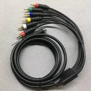 PVM BVM NEC XM UP SCALER BNC용 Sega Saturn RGB/RGBS용 구성 요소 케이블 RGB+Sync 아님