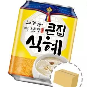 해태음료 큰집식혜 238ml (24캔)