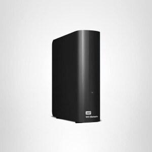 WD 20TB Elements 데스크탑 외장 하드 드라이브 플러그 플레이 스토리지용 USB WDBWLG0200HBK NESN