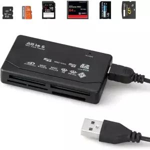 올인원 메모리 카드 리더기 USB 외부 SD SDHC 미니 M2 MMC XD CF MP3 디지털 카메라용