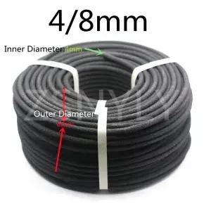 10m/20m/Soaker 호스 드립 관개 4/8mm 누출 튜브 노화 방지 투과성 파이프 정원 꽃 나무 급수