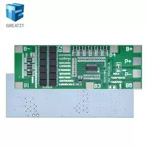 GATZT 전기 자전거 스쿠터용 밸런스 모듈 BMS 18650 이온 배터리 포레트 보드 태양광 조명 24V 6S 40A