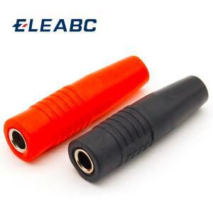 10pcs 황동 4mm 바나나 여성 절연 잭 플러그 와이어 솔더 커넥터
