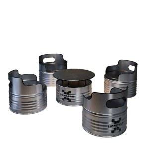 드럼통 깡통 의자 감성 팬션 카페 옥상 테이블 포차 세트 포장마차