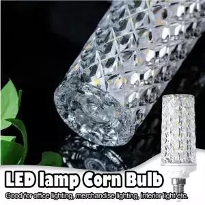 E4 E27 Led 옥수수 전구 24W 30W 40W 50W 샹들리에 장식 생활등 SMD5730 칩 작은 난방 할로겐 교환 가정집