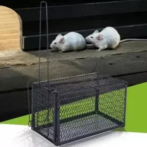 스마트 자동 쥐덫 안전한 확고한 철 그물 가정용 마우스 포수 금속 재사용 가능한 자비로운 실내 옥외 쥐