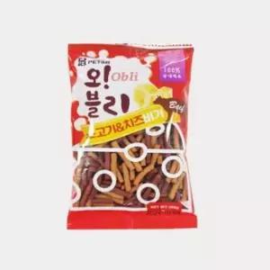 강아지간식 오블리 소고기n치즈버거100gX80개(1박스)