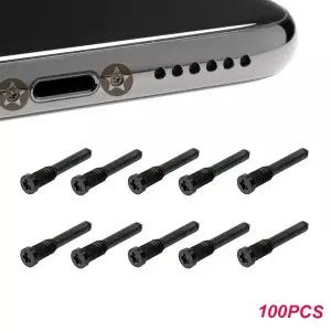 100pcs 하단 나사 수리 Apple iPhone 15 11 12 13 14 Pro Max Mini X Xr XS 5s 6 6s 7 8 Plus Pentalobe 교
