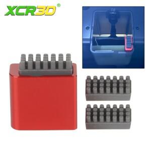 XCR 3D 프린터 액세서리 부품  깍지 와이퍼 bambulab x1c p1s p1p 실리콘 브러시 프린트 헤드 클리너 닦기