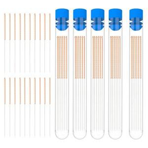 50 조각 3D 프린터 노즐 청소 바늘  0.5mm 스테인레스 스틸 클리너 액세서리