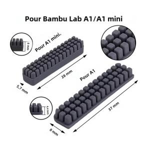 Bambu Lab A1 시리즈 3D 프린터 부품 노즐 닦기 키트 효율적인 세척 (3/6/9/15개) Mini