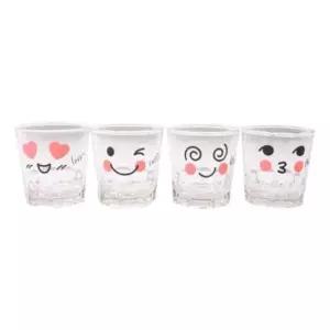 예쁜소주잔 취하는 소주잔 4P(set)