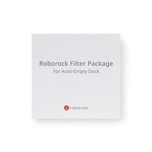 Roborock S7 진공 청소기의 자동 비우기 도킹 스테이션용  액세서리, 전면 및 후면 필터 슈트, 필터 패키지