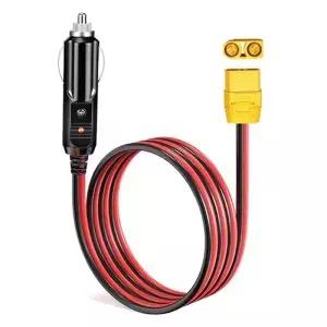 라이터 충전 케이블 XT90 암자동차 수 플러그 태양광 발전기용 14AWG 12V Y18A