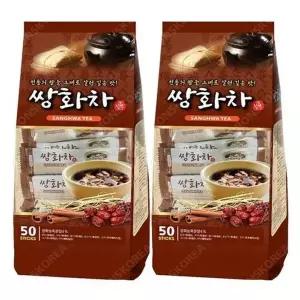 [지노CT] 지노 쌍화차 50T x 2개 / 일회용 전통차 쌍화차스틱 (27380269)