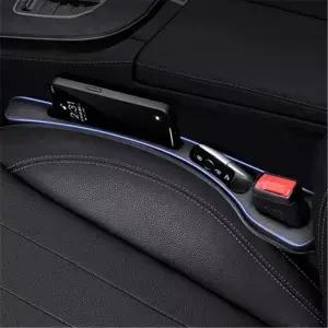 BMW X4 G26 F02 F98 X1 E84 F48 IX1 U11 X2 F39 용 좌석 간격 인테리어 장식 액세서리 사이의 2PCS 카시트