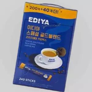 커피 이디야 스페셜 골드블렌드 리치크레마 11gx240T 커피믹스