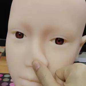 메이크업 연습 마네킹 속눈썹 단일 화장 얼굴 속눈썹 연습판