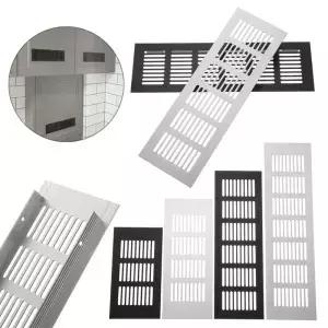 알루미늄 합금 캐비닛 공기 환기 인공 그릴 장식 커버 옷장 신발 메쉬 구멍 장 하드웨어 Accessorie